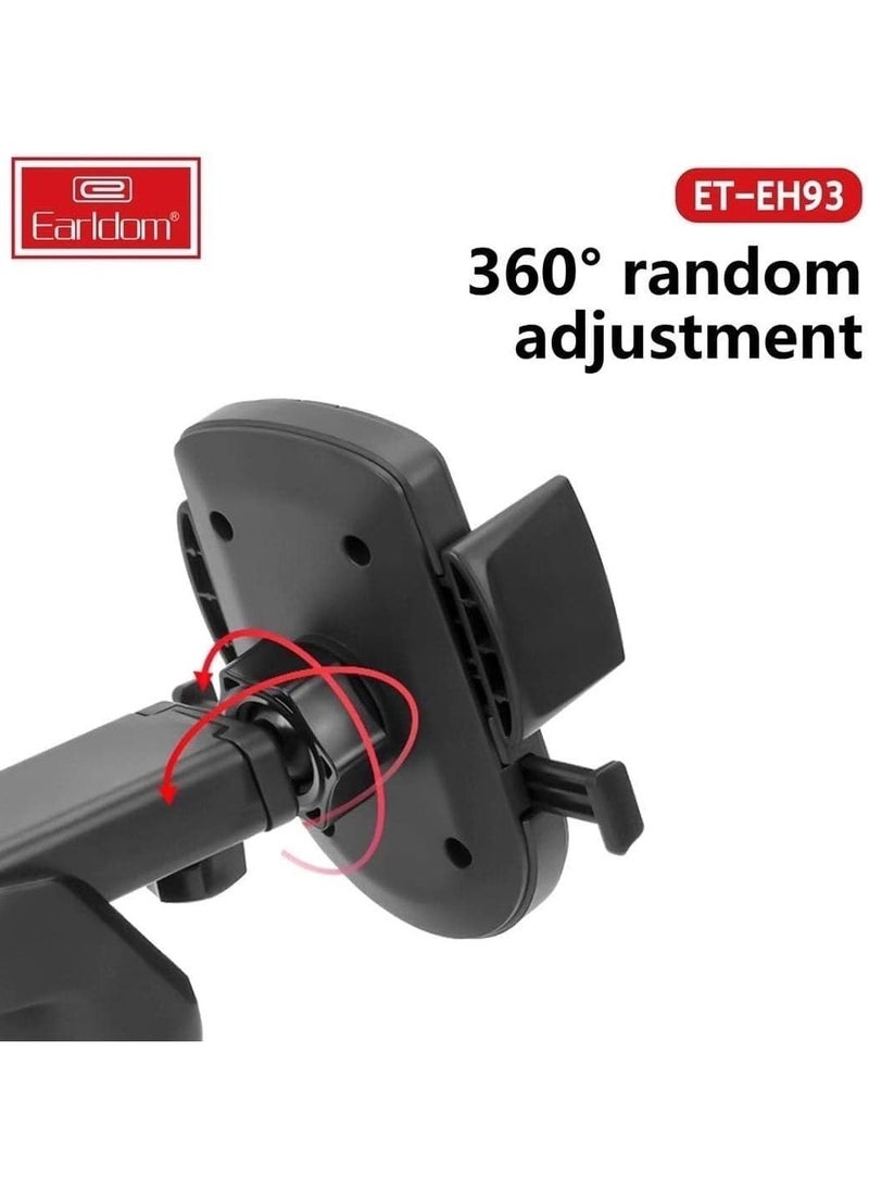 Earldom - Earldom ET EH93 Car Mobile Holder 360 Head Rotation Mount Mobile Bracket - Image 1