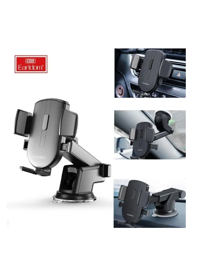 Earldom - Earldom ET EH93 Car Mobile Holder 360 Head Rotation Mount Mobile Bracket - Image 1