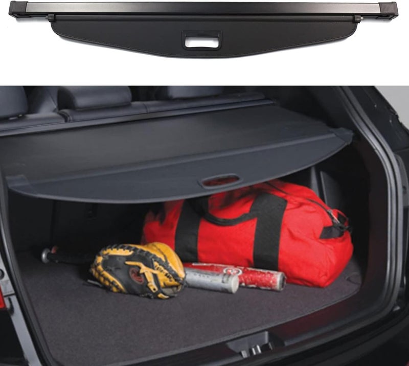 BOPARAUTO Cargo Cover for 2018-2024 Chevy Equinox & GMC Terrain - Black Trunk Shade - Image 1