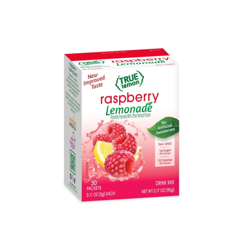 True Lemon Raspberry Lemonade 30 ct - Image 2