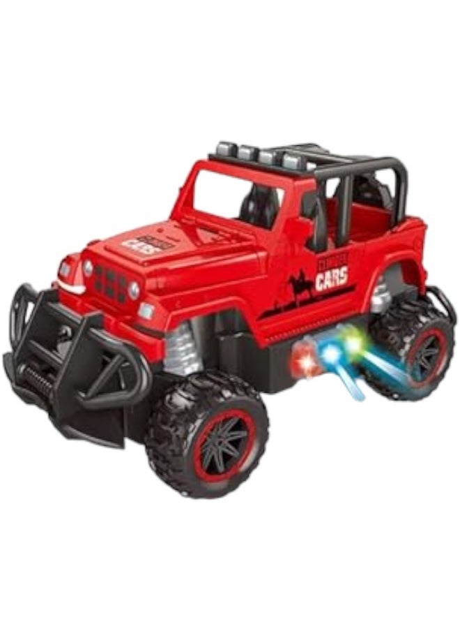 Toy Box - RC Off Road Truck Remote Control Car Jeep With Rechargeable Battery USB Charger And Handset For High Speed Fast Hobby Action For Kids - Image 1