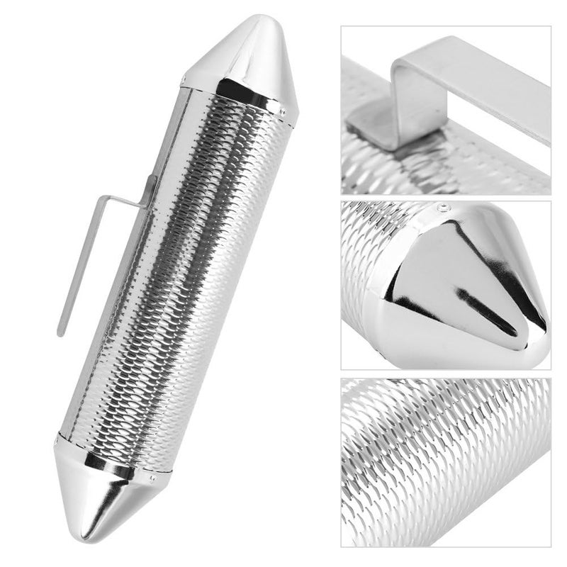 Softline Pro Guiro Instrument, 3.5x15" Professional Stainless Steel Guiro Percussion Instrument with Scraper (SP GUR 3.5X15) - Image 2