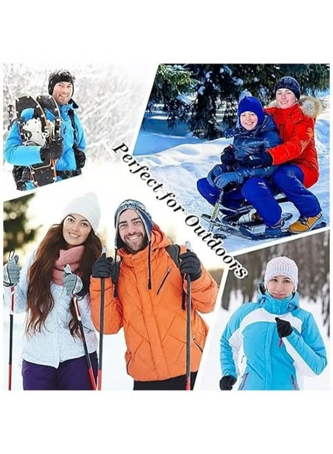 3 Hole Balaclava Full Face Mask Unisex Winter Neck Warm Knitted Balaclava Face Cover for Men Women Outdoor Sport Fishing Skiing One Size Fit All - Image 5