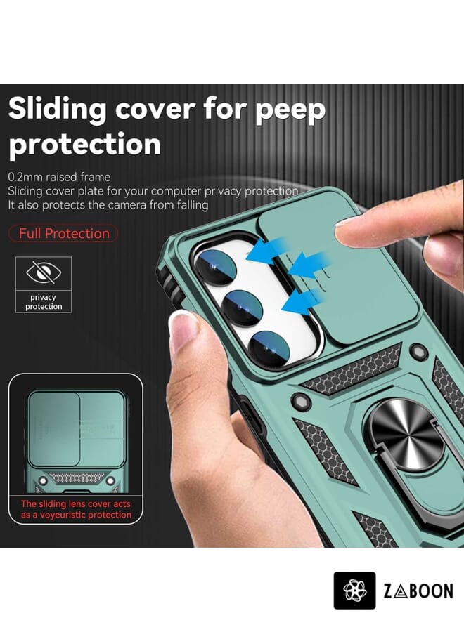 Zaboon Protective Case Cover For Samsung Galaxy S23 5G Sliding Camshield Holder - Image 5