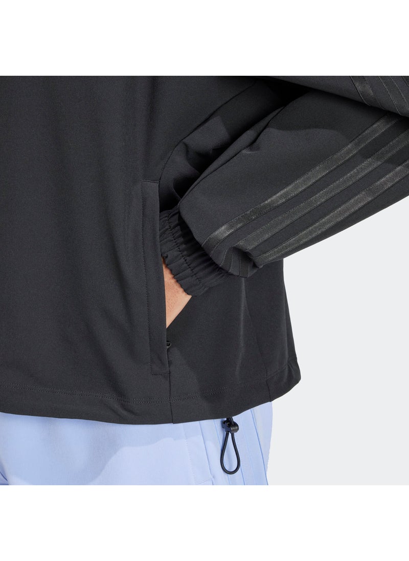 Adidas - Pacer All Gym Tonal 3 Stripes Woven Jacket - Image 1
