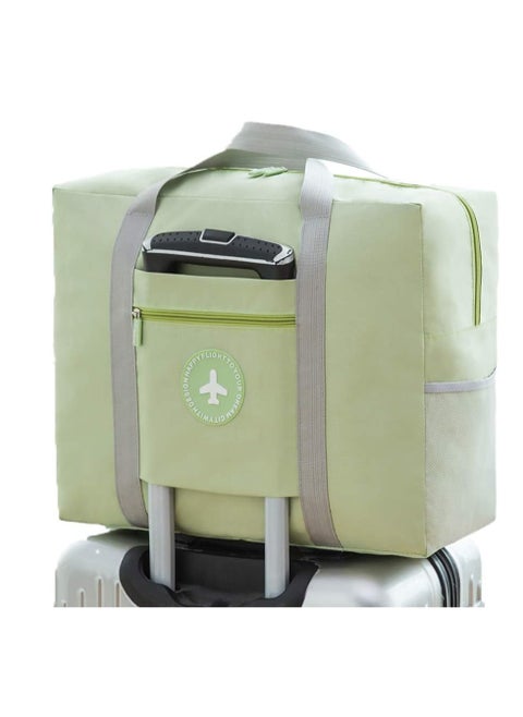 ARCOON Travel Foldable Bag & Portable Duffel for Women, Men& Kids - Waterproof Lightweight Carry On Luggage (Green)