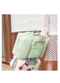 ARCOON ARCOON Travel Foldable Bag & Portable Duffel for Women, Men& Kids - Waterproof Lightweight Carry On Luggage (Green)  - Image 3