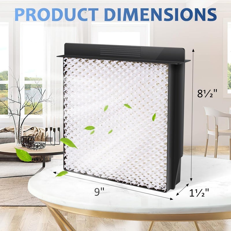 Eagleggo 1040 Replacement Wick for B40 B40-C Humidifier Wick Filter, Replaces Models 3D6100 5D6700 76D100 CM330ABLK CM330AWHT CM330DBLK CM330DWHT D46720 E35000 E27000 MA0300 MA0500-2 Pack - Image 2