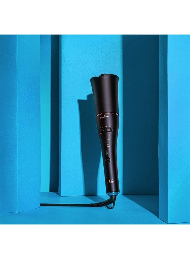 Lena Lena Geniecurl Auto Hair Curling Wand with Ceramic Ionic Barrel & Smart Anti-Stuck Sensor, Professional Hair Curler Styling Tool for Long & Medium-Length Hair - Image 5