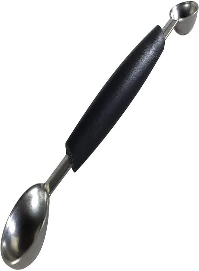 Ebonee Double-Sided Fruit Melon Baller Spoon, 2 in 1 Stainless Steel Scoop Cutter 18cm - Image 4