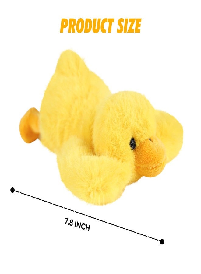 PEACH CAT Duck Plush Cute Duck Stuffed Animals Small Plushies Toy Pillow Gifts for Kids Yellow - Image 5