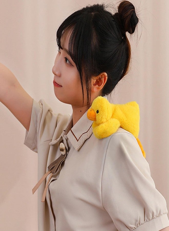 PEACH CAT Duck Plush Cute Duck Stuffed Animals Small Plushies Toy Pillow Gifts for Kids Yellow - Image 4