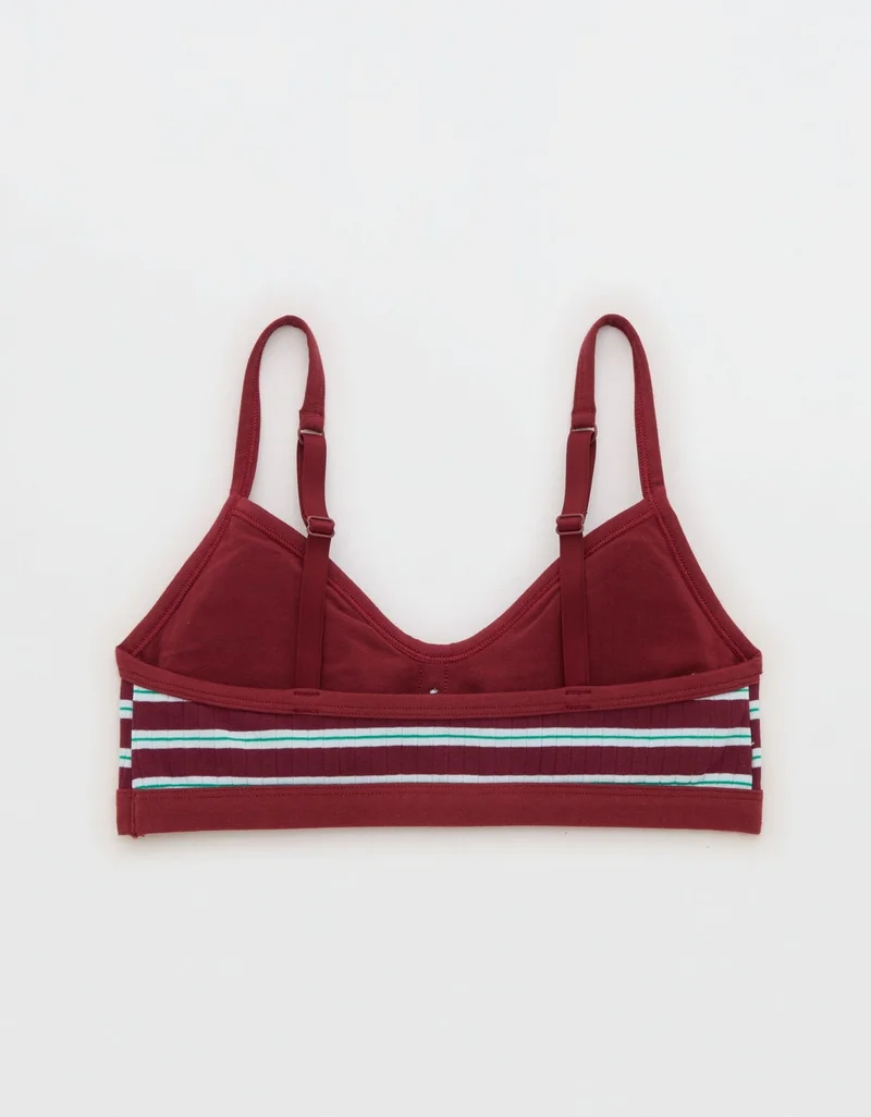 Aerie Superchill Cotton Rib Padded Bralette