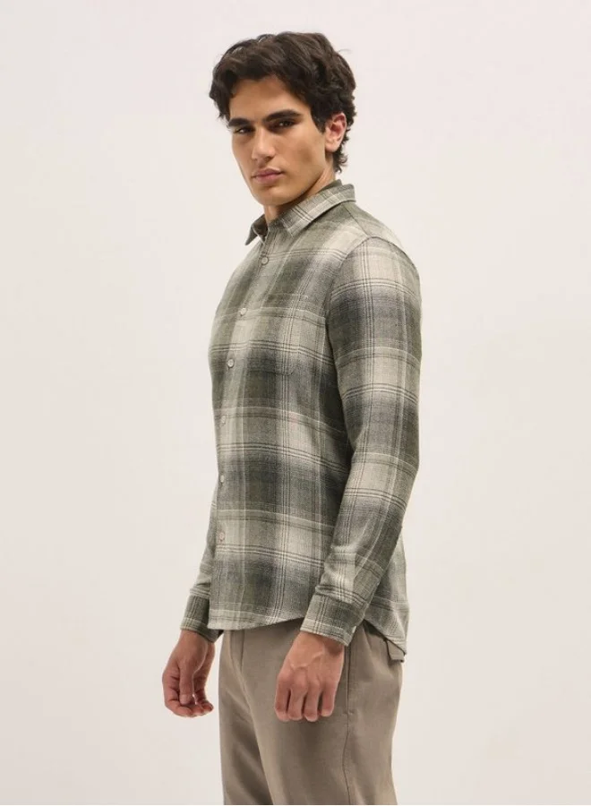 THE BEAR HOUSE Men's Shirt for Casual and Formal Wear | Classic Button-Down Style for Office, Daily Use, Travel, Events & All-Season Outfits | Versatile & Stylish Wardrobe Essential for Every Occasion