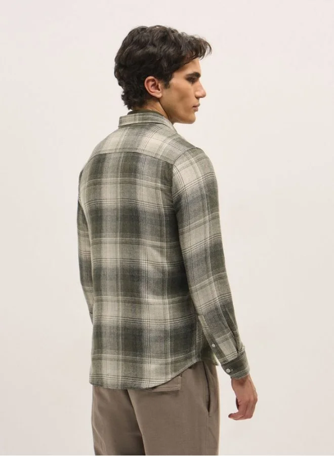 THE BEAR HOUSE Men's Shirt for Casual and Formal Wear | Classic Button-Down Style for Office, Daily Use, Travel, Events & All-Season Outfits | Versatile & Stylish Wardrobe Essential for Every Occasion
