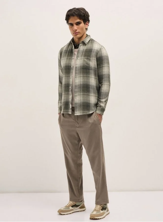 THE BEAR HOUSE Men's Shirt for Casual and Formal Wear | Classic Button-Down Style for Office, Daily Use, Travel, Events & All-Season Outfits | Versatile & Stylish Wardrobe Essential for Every Occasion