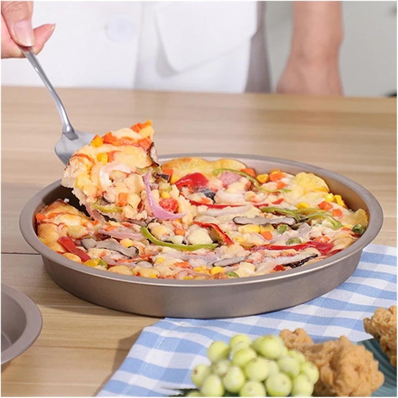 10/9/8/7/6 Inch Non-stick Baking Mold Air Fryer Pot Round Tray Pan Roasting Pizza Cake Basket Bakeware Kitchen Accessories(8inch) - Image 4