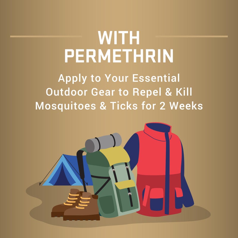 Repel Permethrin Clothing & Gear Insect Repellent, Use on Outdoor Gear, Tents and Sleeping Bags, Repels Mosquitoes, Ticks, Mites, (Aerosol Spray) 6.5 fl Ounce - Image 4