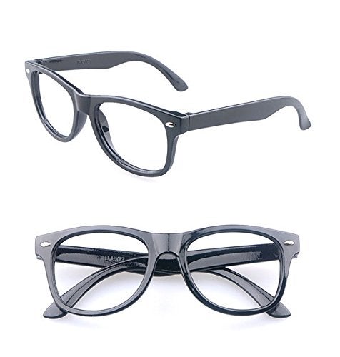 Kaptin 6 Pack Retro Children Stylish Cute Glasses Frame Without Lenses, Childrens Fake Eye Glasses (Style A, 6 Pack) - Image 3