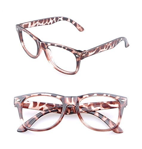 Kaptin 6 Pack Retro Children Stylish Cute Glasses Frame Without Lenses, Childrens Fake Eye Glasses (Style A, 6 Pack) - Image 2