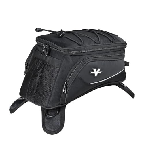 ViaTerra Ace Motorcycle Tank Bag Strap Based 6L – Universal Fit, Ideal for Daily Commute, with Free Outer Rain/Dust Cover & EBC Net - Image 2