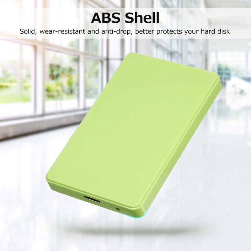 2.5 بوصة غلاف لقرص صلب USB3.0 غلاف خارجي لقرص صلب/قرص ذكي داخلي (HDD/SSD) غلاف لقرص صلب SATA تصميم بدون أدوات تثبيت سهل غلاف ABS لون أسود - Image 3