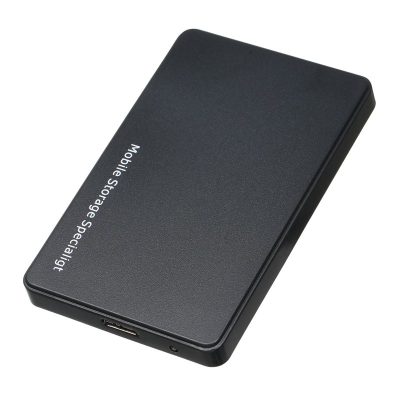 2.5 بوصة غلاف لقرص صلب USB3.0 غلاف خارجي لقرص صلب/قرص ذكي داخلي (HDD/SSD) غلاف لقرص صلب SATA تصميم بدون أدوات تثبيت سهل غلاف ABS لون أسود - Image 1