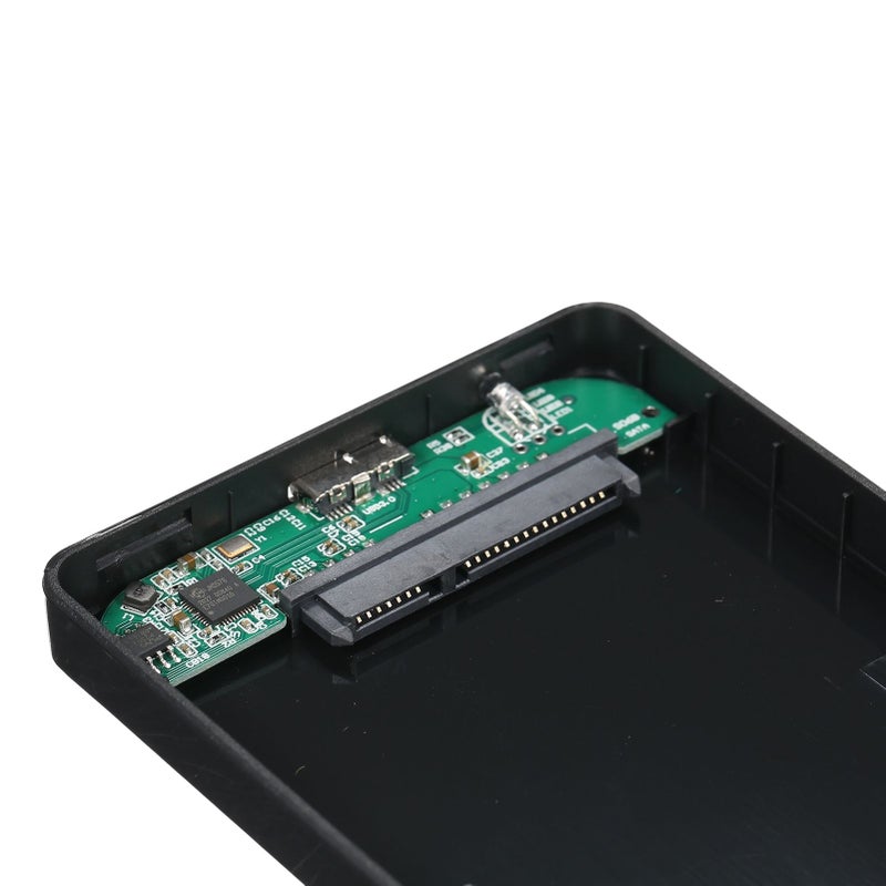 2.5 بوصة غلاف لقرص صلب USB3.0 غلاف خارجي لقرص صلب/قرص ذكي داخلي (HDD/SSD) غلاف لقرص صلب SATA تصميم بدون أدوات تثبيت سهل غلاف ABS لون أسود - Image 5