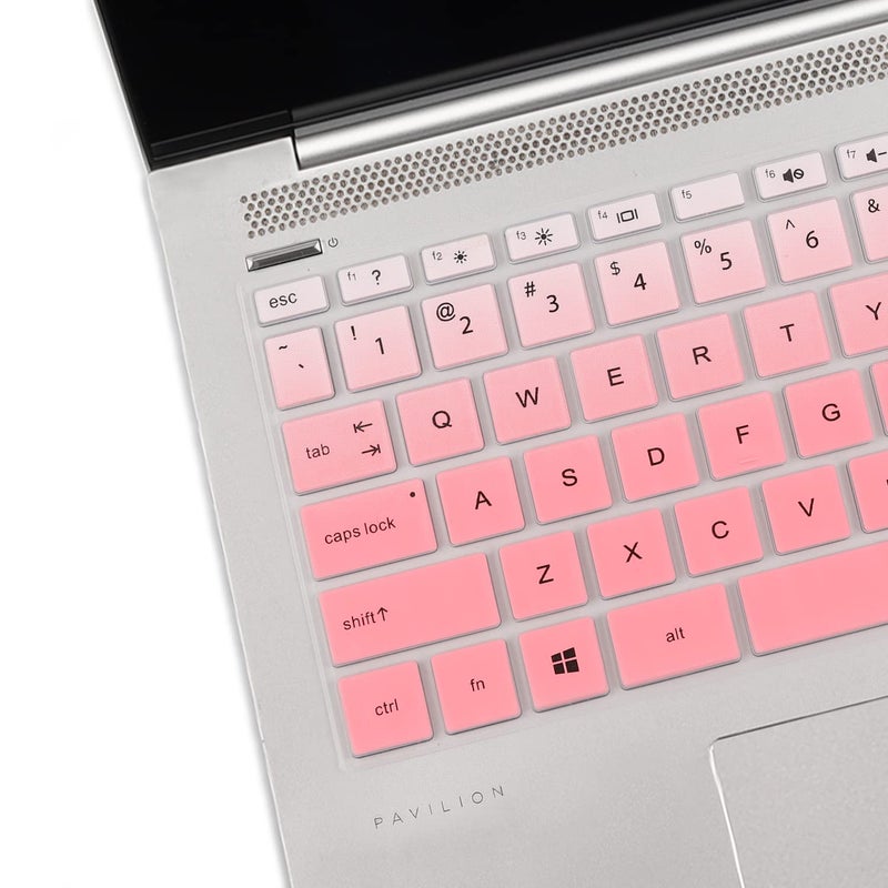 MUBUY-GOL غطاء لوحة مفاتيح لجهاز HP Pavilion x360 14 و HP Laptop 14-dk 14m-dh 14-dq 14-fq 14-cd/ce/cf 14-dq0052dx 14-dq0703dx 14-dq0760dx 14-fq1025nr 14-fq1003cl 14-cf2112wm 14-dk0028wm 14m-dh0003dx 14m-cd0003dx - Image 3