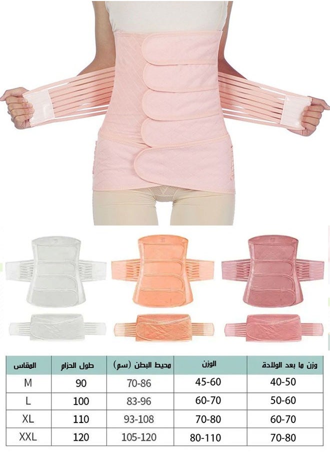 Generic - 3 in 1 Postpartum Support Corset Waist Support Corset Comfortable Adjustable Fabric Shapewear Slimming Girdl,Pelvis And Around The Stomach Very Comfortable Breathable And Under Clothes - Image 1