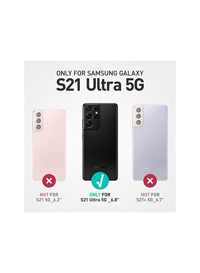 SupCase Unicorn Beetle Pro Series Case Designed for Samsung Galaxy S21 Ultra 5G (2021 Release), Full-Body Dual Layer Rugged Holster & Kickstand Case Without Built-in Screen Protector - Image 2