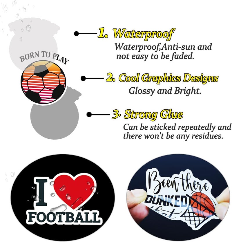 QTL Waterproof Travel Vinyl Stickers Pack for Laptop Kindle Scrapbooking (40 Pcs Boarding Pass Style) - Image 5