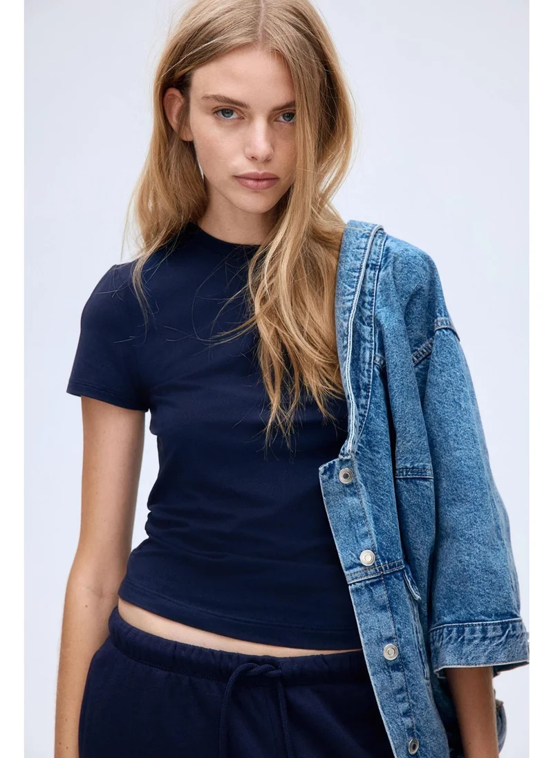 H&M Fitted T-shirt