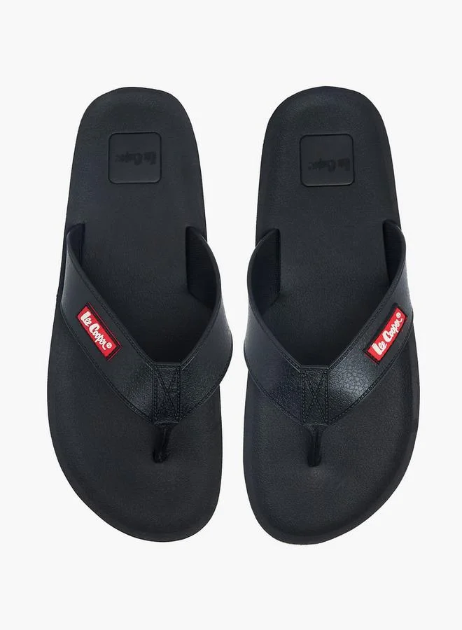 Lee Cooper Men Logo Applique Flip Flops