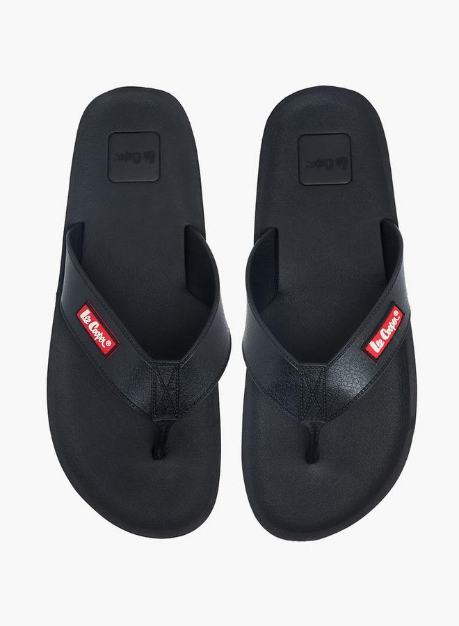 Lee Cooper Men Logo Applique Flip Flops - Image 2