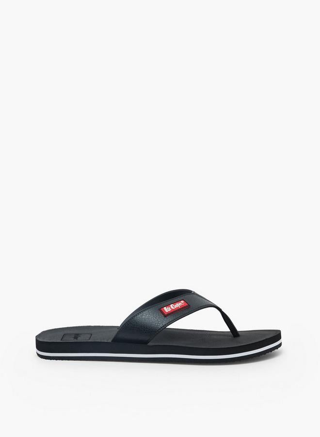 Lee Cooper Men Logo Applique Flip Flops - Image 1