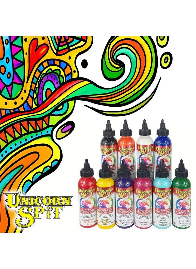 يونيكورن سبيت - جل صبغ وتلميع Unicorn SPiT 5770006، زجاجة Zia Teal سعة 4.0 أونصة سائلة - Image 1