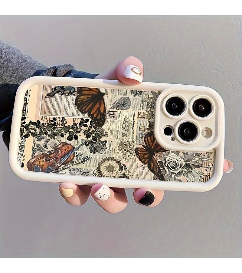 White Compatible With Samsung Galaxy F05 Phone Case - Image 3