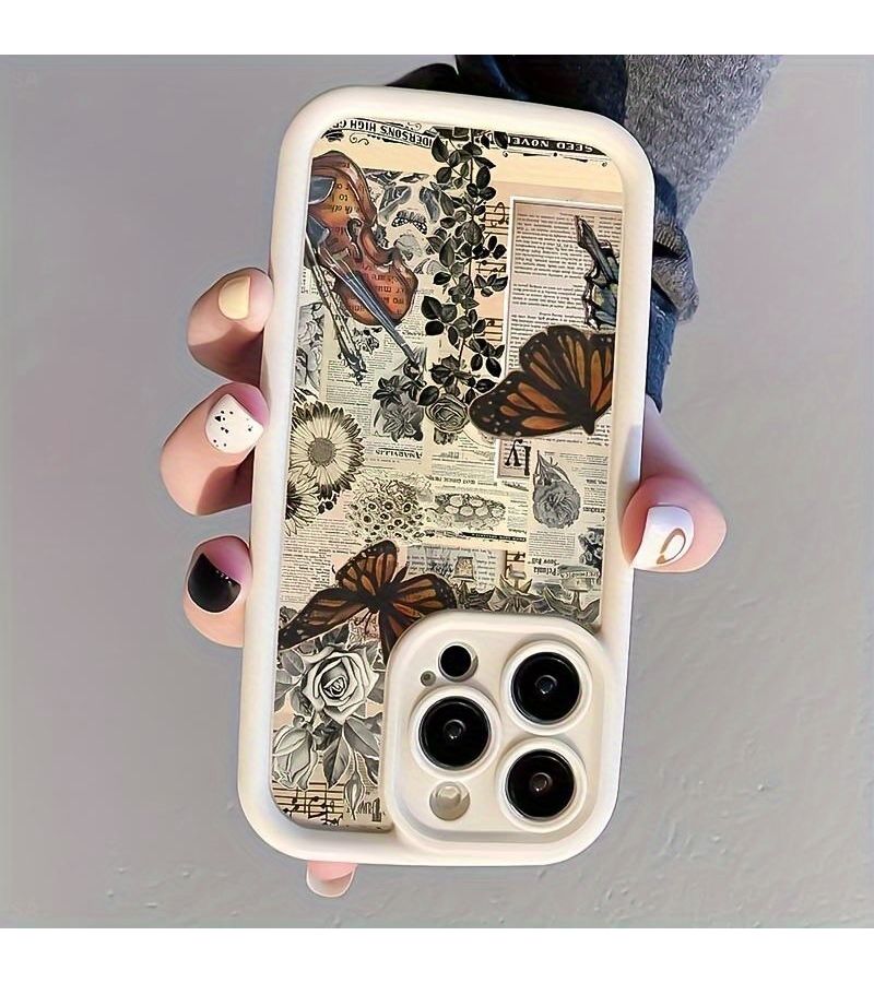 White Compatible With Samsung Galaxy F05 Phone Case - Image 5
