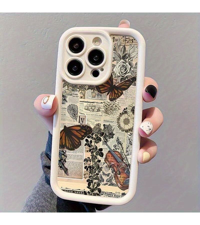 White Compatible With Samsung Galaxy F05 Phone Case - Image 1