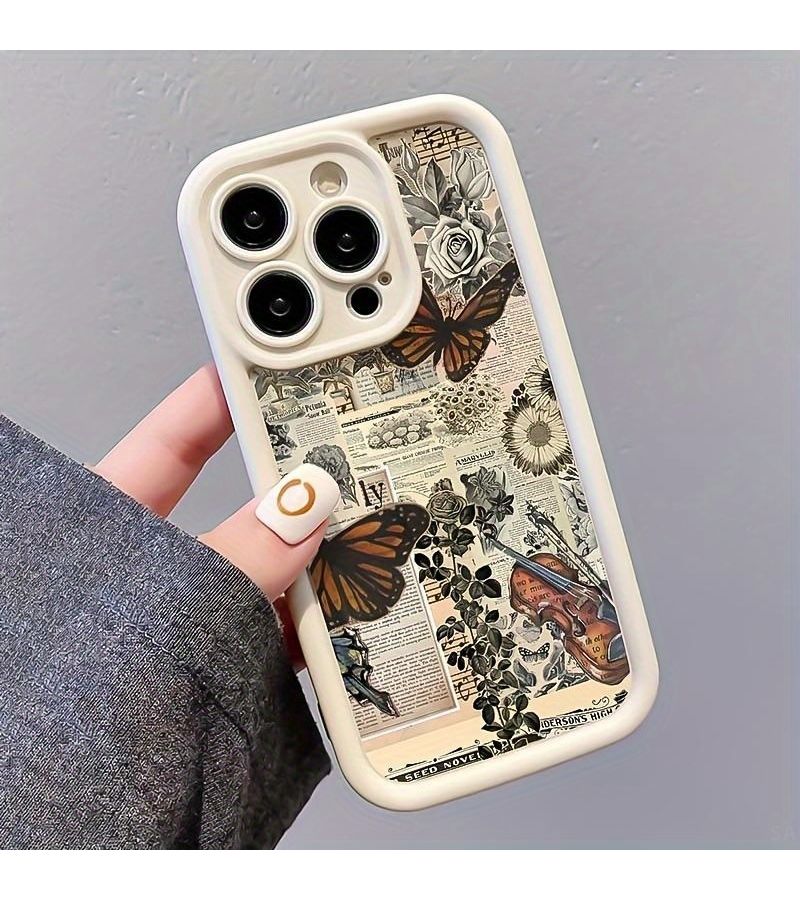 White Compatible With Samsung Galaxy F05 Phone Case - Image 2