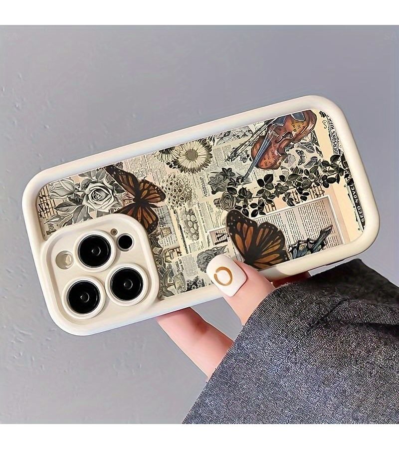 White Compatible With Samsung Galaxy F05 Phone Case - Image 4