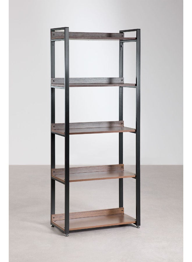 Vinchi Furniture Vinchi Urban steel and wood shelf - Brown - Image 5