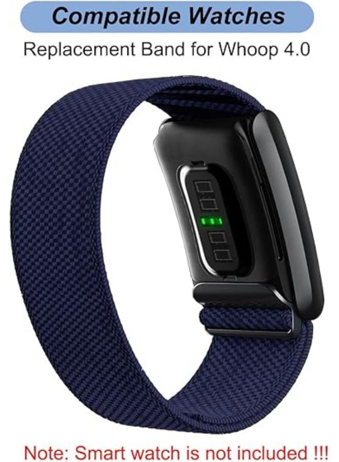 ترامكس سوار ساعة Whoop 4.0 - سوار ساعة نايلون متماسك بديل مع إطار معدني على شكل حرف U لإكسسوارات جهاز تتبع اللياقة البدنية والنشاط - Image 2