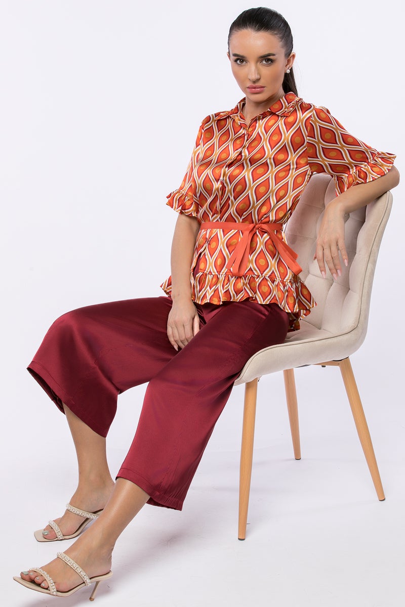 RINA Earth Geos Culotte Pant - Image 2