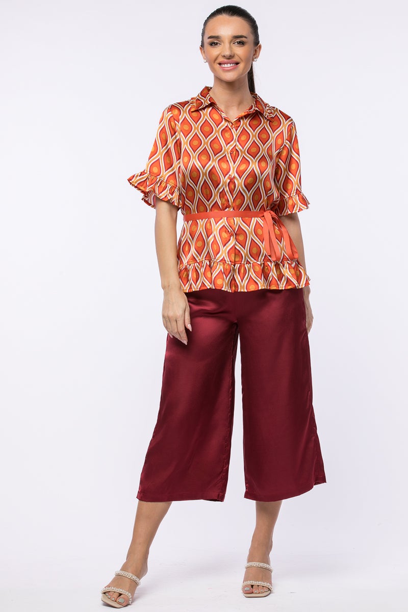 RINA Earth Geos Culotte Pant - Image 1