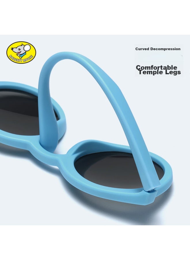 Naughty Mouse Wanpimao [ages 3-6] Children's Polarized Sunglasses, Eyeglasses, Sunglasses, Sun Protection, Cute Style For Boys And Girls, Shaping, Uv Protection - Image 5