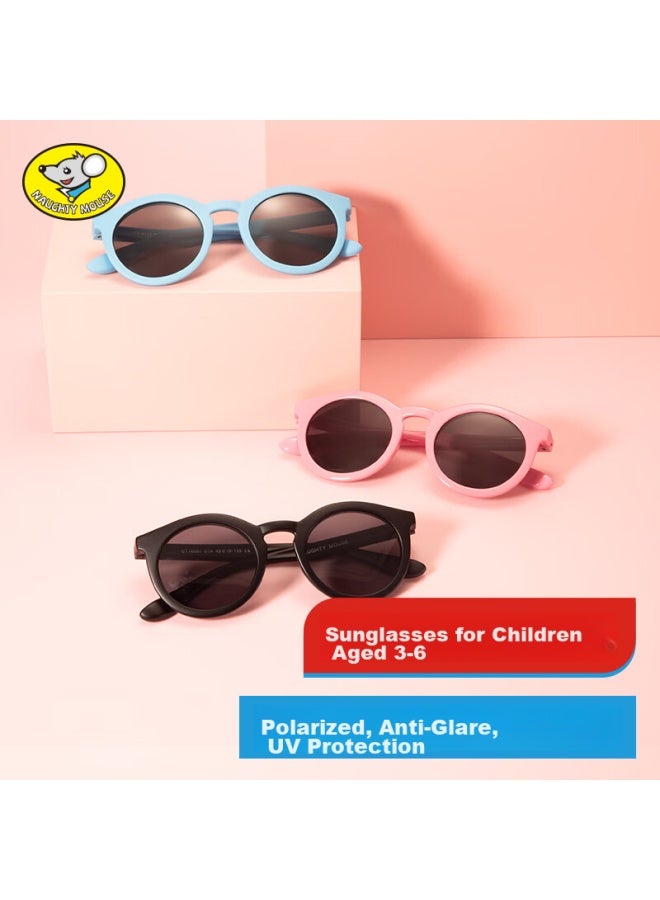Naughty Mouse Wanpimao [ages 3-6] Children's Polarized Sunglasses, Eyeglasses, Sunglasses, Sun Protection, Cute Style For Boys And Girls, Shaping, Uv Protection - Image 2