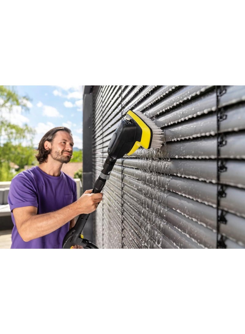 Kärcher WB 7 Plus 3 in 1 Washing Brush 3 Functions Foam Nozzle High Pressure Flat Jet Nozzle Soft Brush Original Accessory for K 2-K 7 Pressure Washer  - Image 2