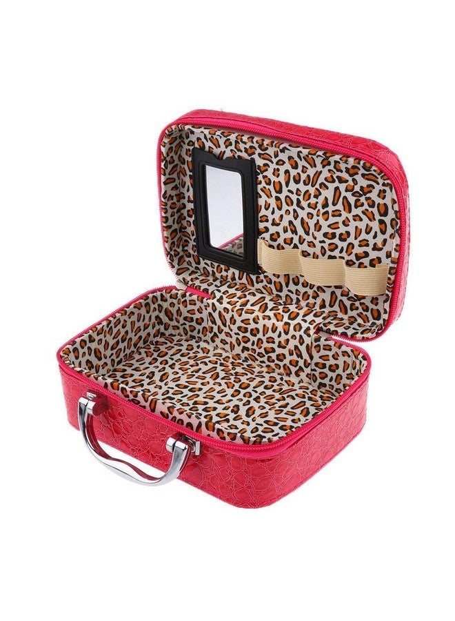 Cyrox Cosmetic Storage Organizer Box Makeup Storage Box Jewellery Box Toiletry Box Organizer with Magnifying Compact Makeup Mirror (1Pcs) - Image 3